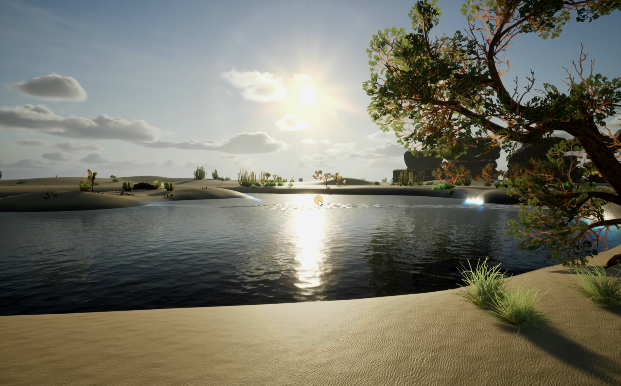 UE4开发的小游戏敦煌莫高窟